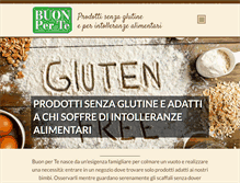 Tablet Screenshot of buonperte.com